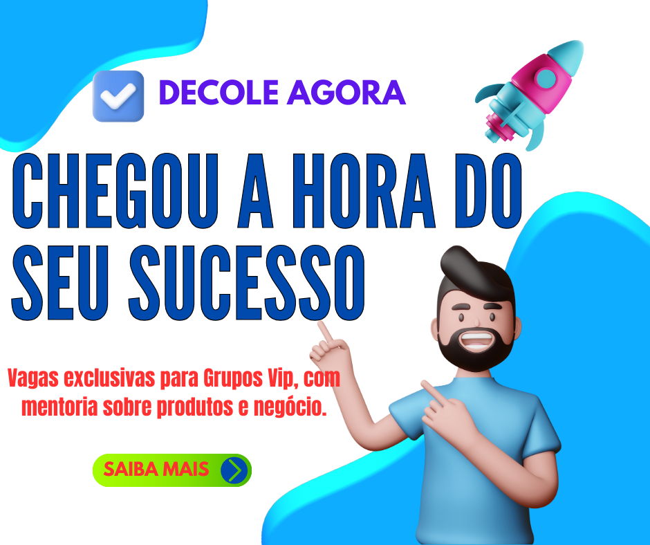 chegou a hora do seu sucesso.